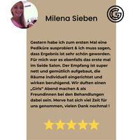 Zufriedene Kundenstimme von Milena Sieben