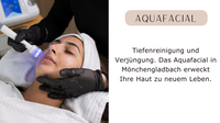 Aquafacial-Behandlung im Seide Kosmetikstudio in Mönchengladbach – für Tiefenreinigung und Verjüngung der Haut.