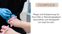 Professionelle Fußpflege im Seide Kosmetikstudio in Mönchengladbach – gesunde und entspannte Füße.